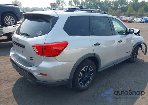 2019 Nissan Pathfinder Sv из США, поврежденный, VIN 5N1DR2MM4KC653704